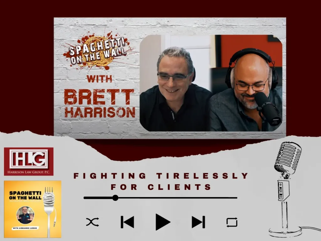 Podcast Host Armando Leduc Interviews Personal Injury Attorney Brett Harrison | Call (631) 465-9797